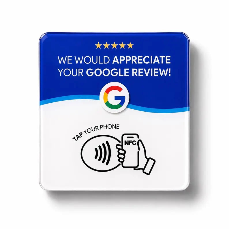 GoogleTap – NFC Google Review Kaart